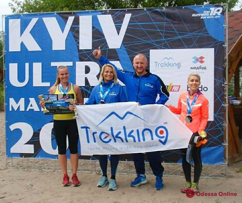 Одесситка выиграла 100-километровый ультрамарафон в Киеве