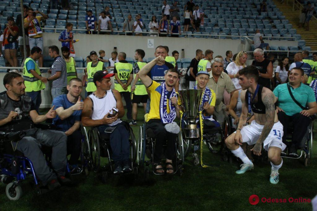Суперкубок Украины в Одессе: яркие моменты воскресного матча