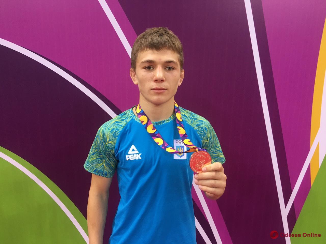 Борец из Одесской области завоевал медаль международного турнира в Баку