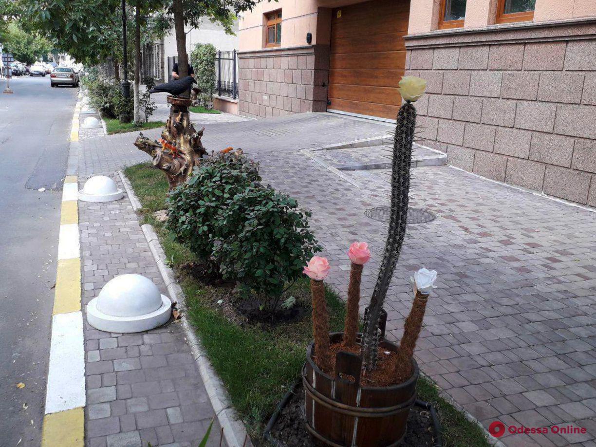 Самый креативный одесский дворник превратил свой квартал в арт-объект