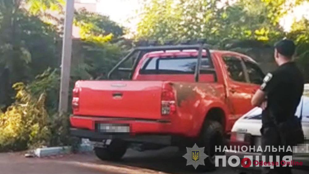 В Одессе ловили автоугонщика из соседней области