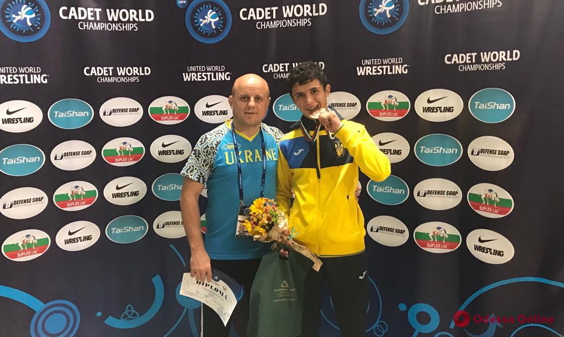 Борец из Одесской области завоевал медаль чемпионата мира