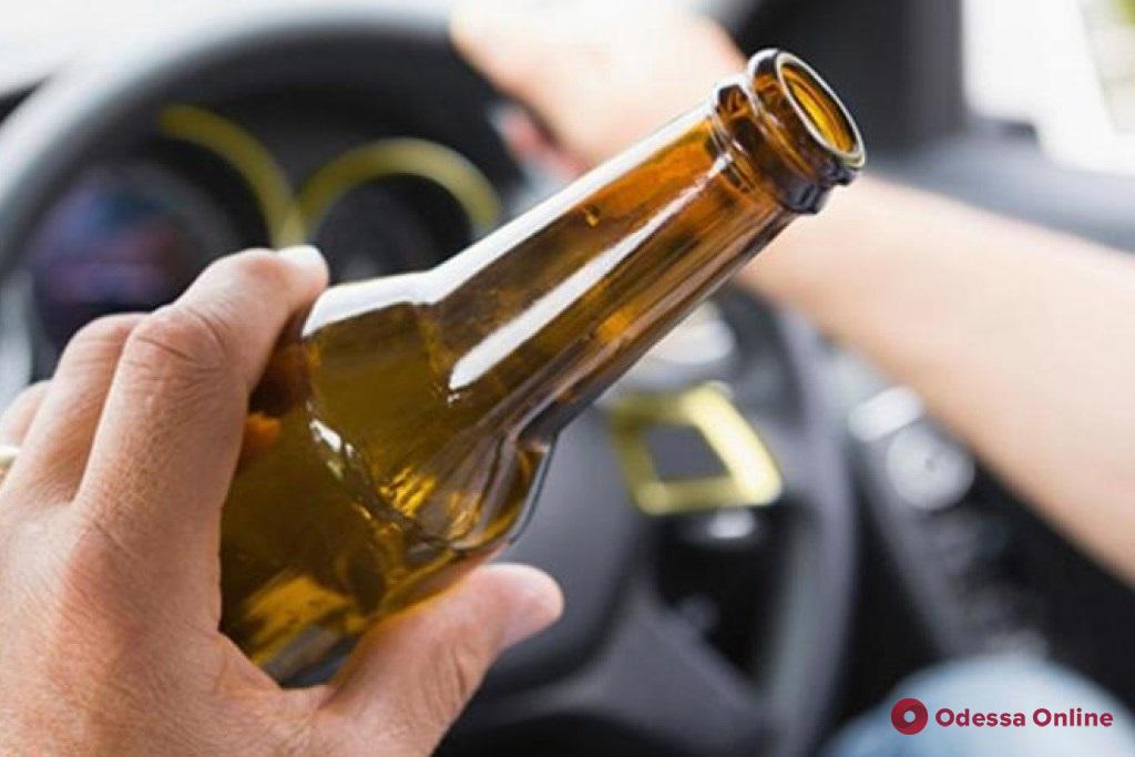 Более 20 пьяных водителей поймали за выходные в Одессе
