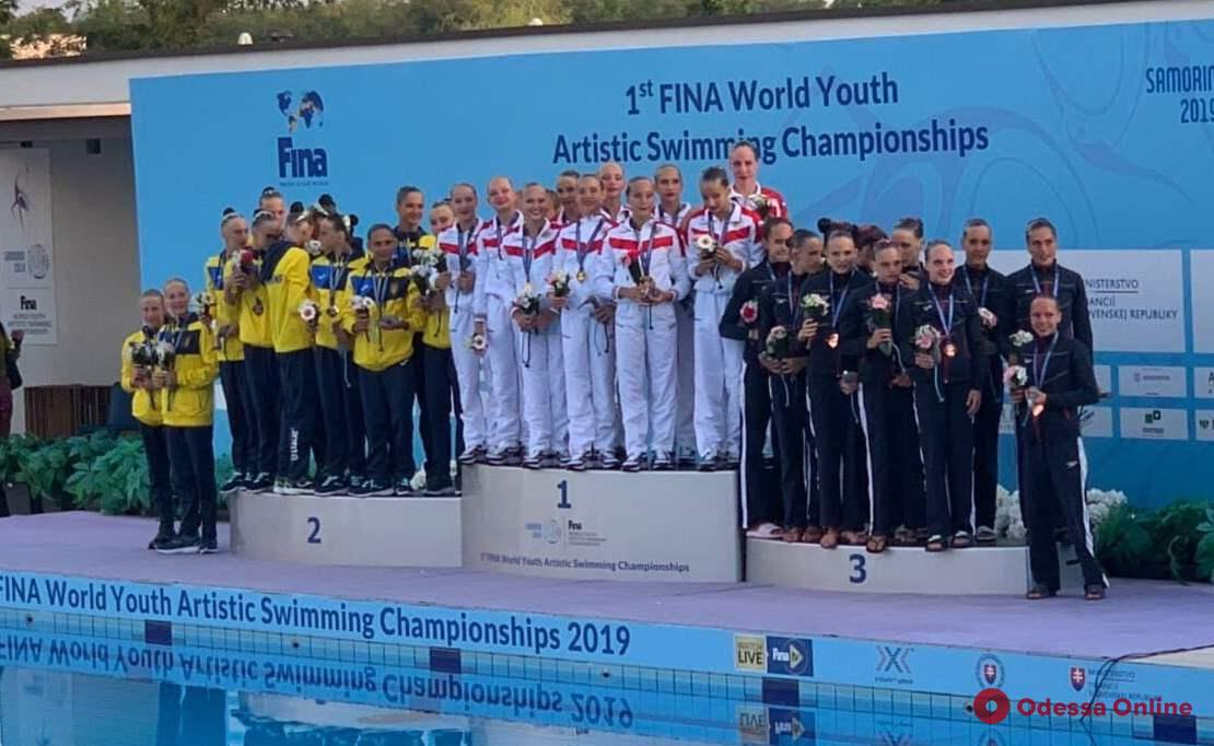 Синхронное плавание: юная одесситка завоевала «серебро» чемпионата мира