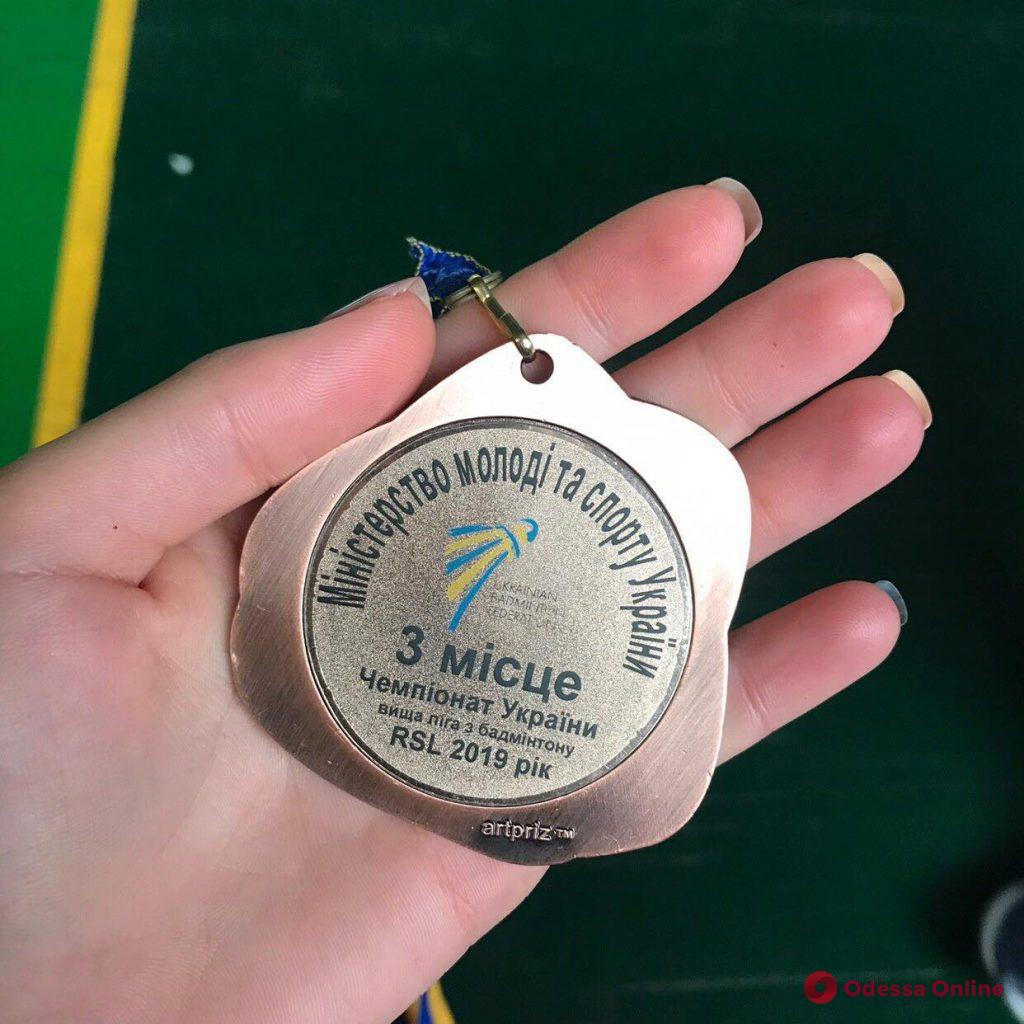 Бадминтон: одесситы завоевали «бронзу» высшей лиги чемпионата Украины