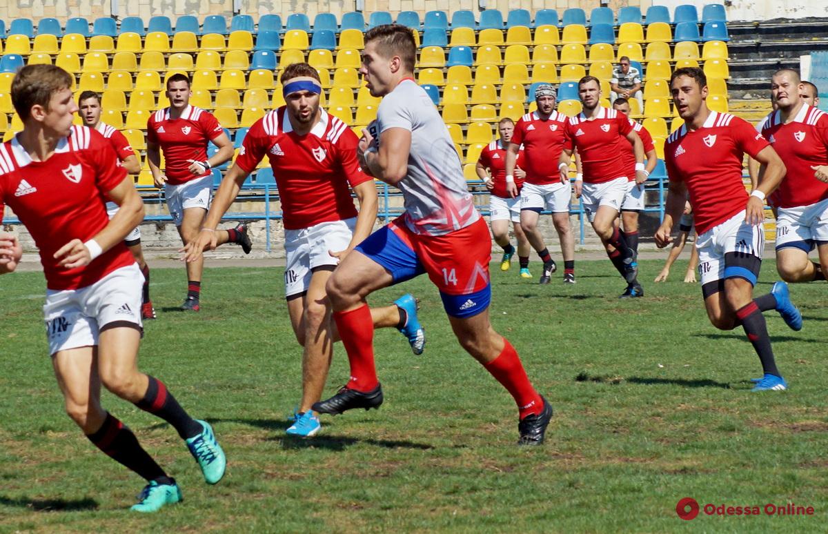 Одесские регбисты одержали важнейшую победу в Суперлиге