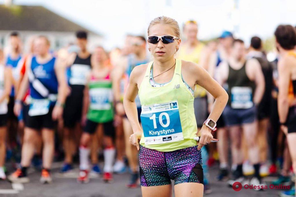 Одесситка заняла второе место в марафоне на острове Джерси