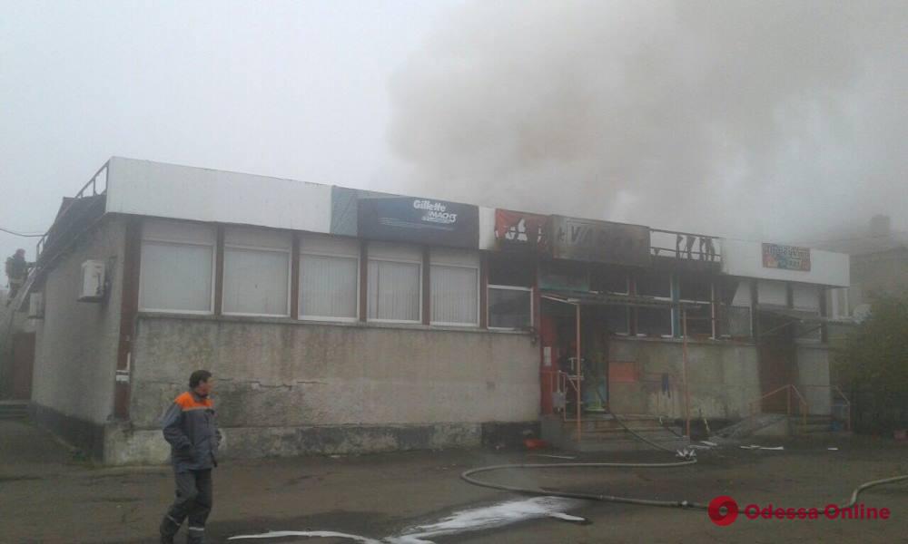 В Одесской области сгорел магазин