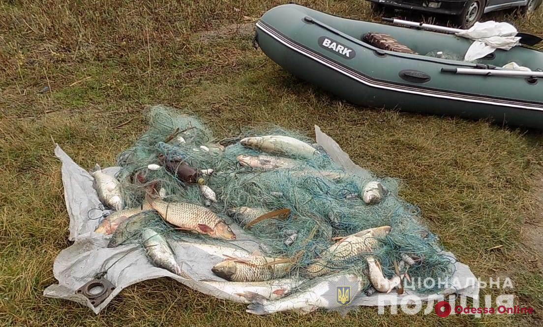 На озере в Одесской области задержали браконьеров