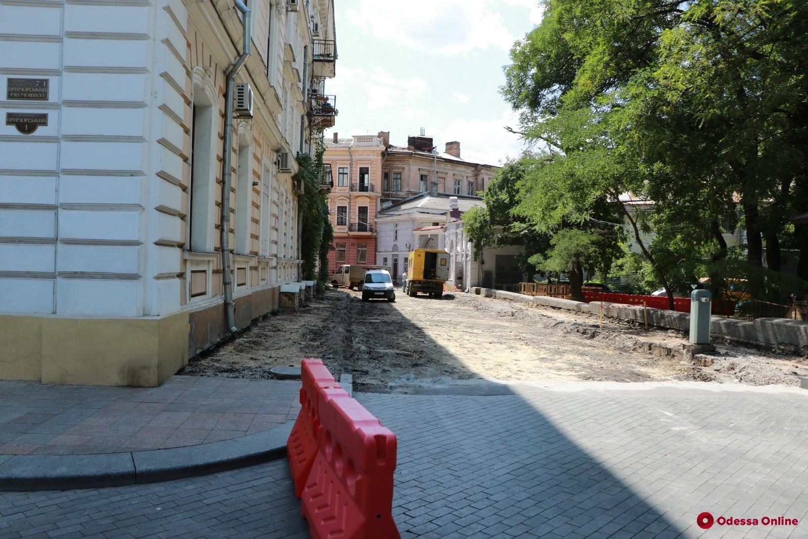 В мэрии рассказали о ходе ремонта в Воронцовском переулке