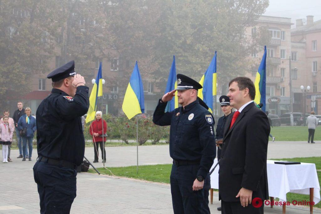 Одесские патрульные получили награды в Херсоне
