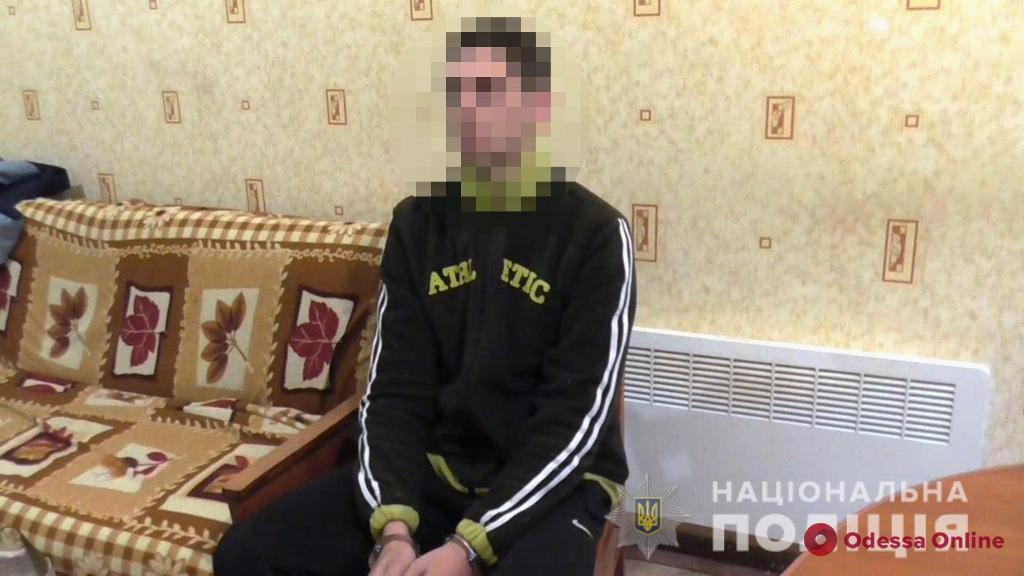 В Одесской области 19-летний разбойник напал на пожилого мужчину