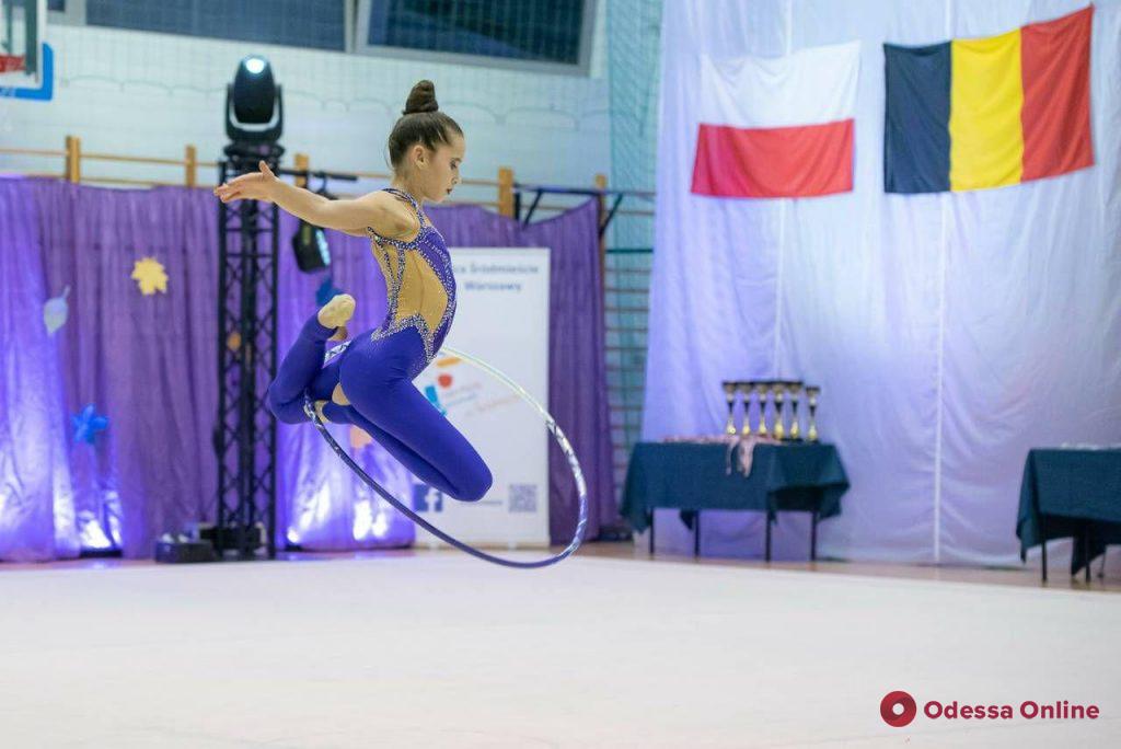 Одесские гимнастки завоевали медали международного турнира в Польше