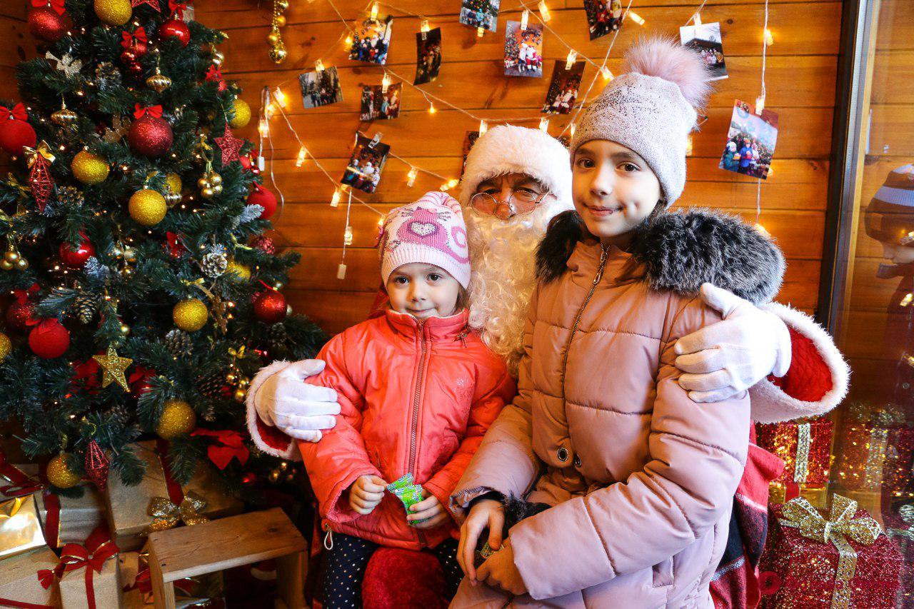 В Одессе Санта Клаус открыл резиденцию