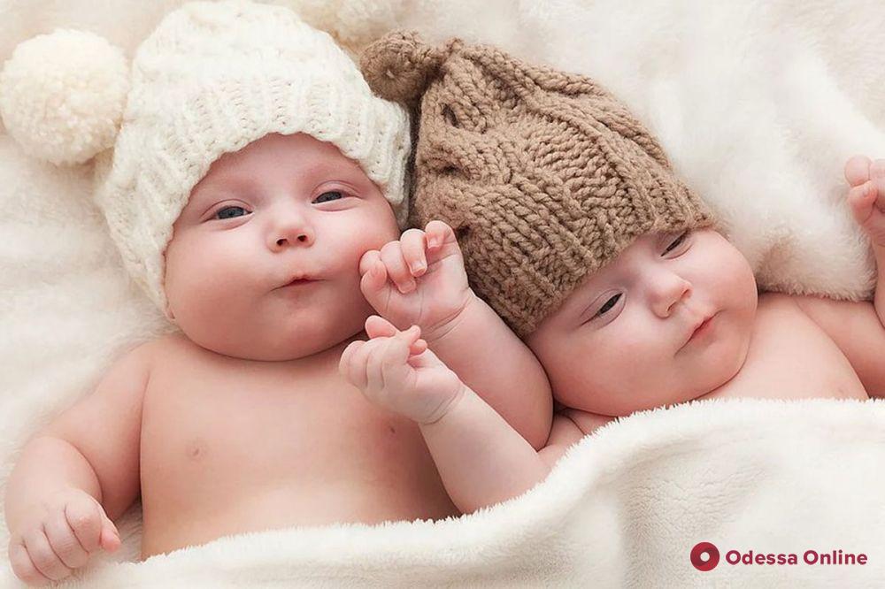 На прошлой неделе в Одессе родились четыре пары близнецов