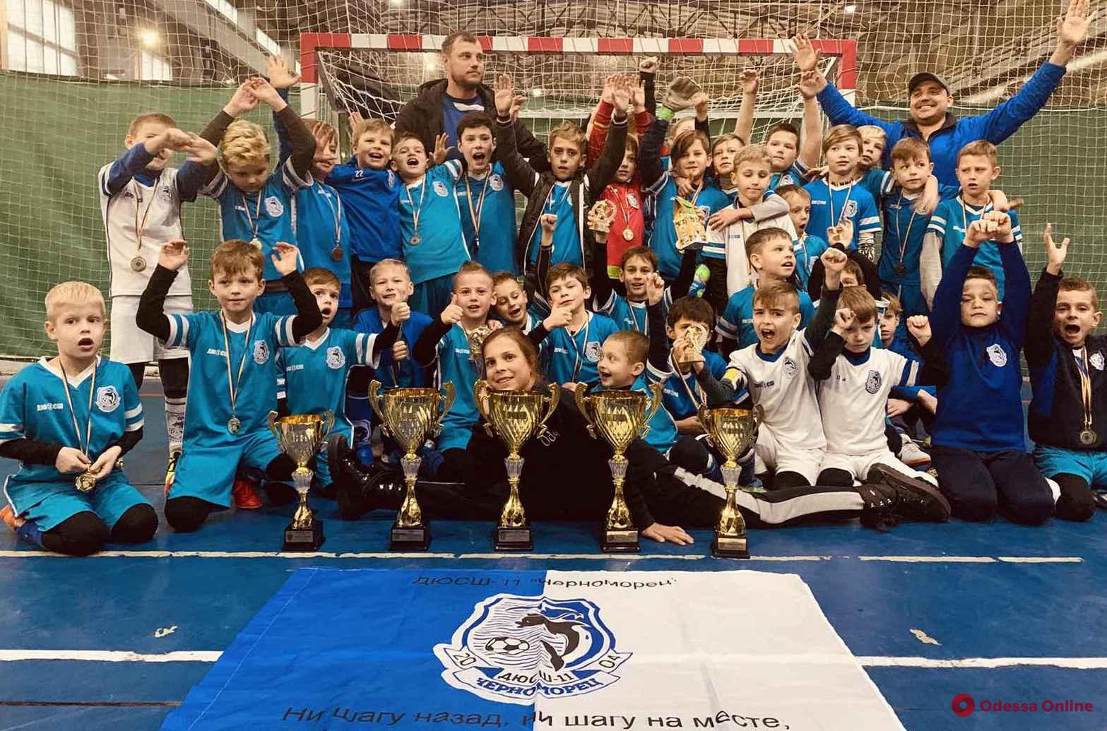 Футзал: одесские команды завоевали пять комплектов медалей всеукраинского детского турнира