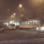 тираспольская площадь трамвай туман