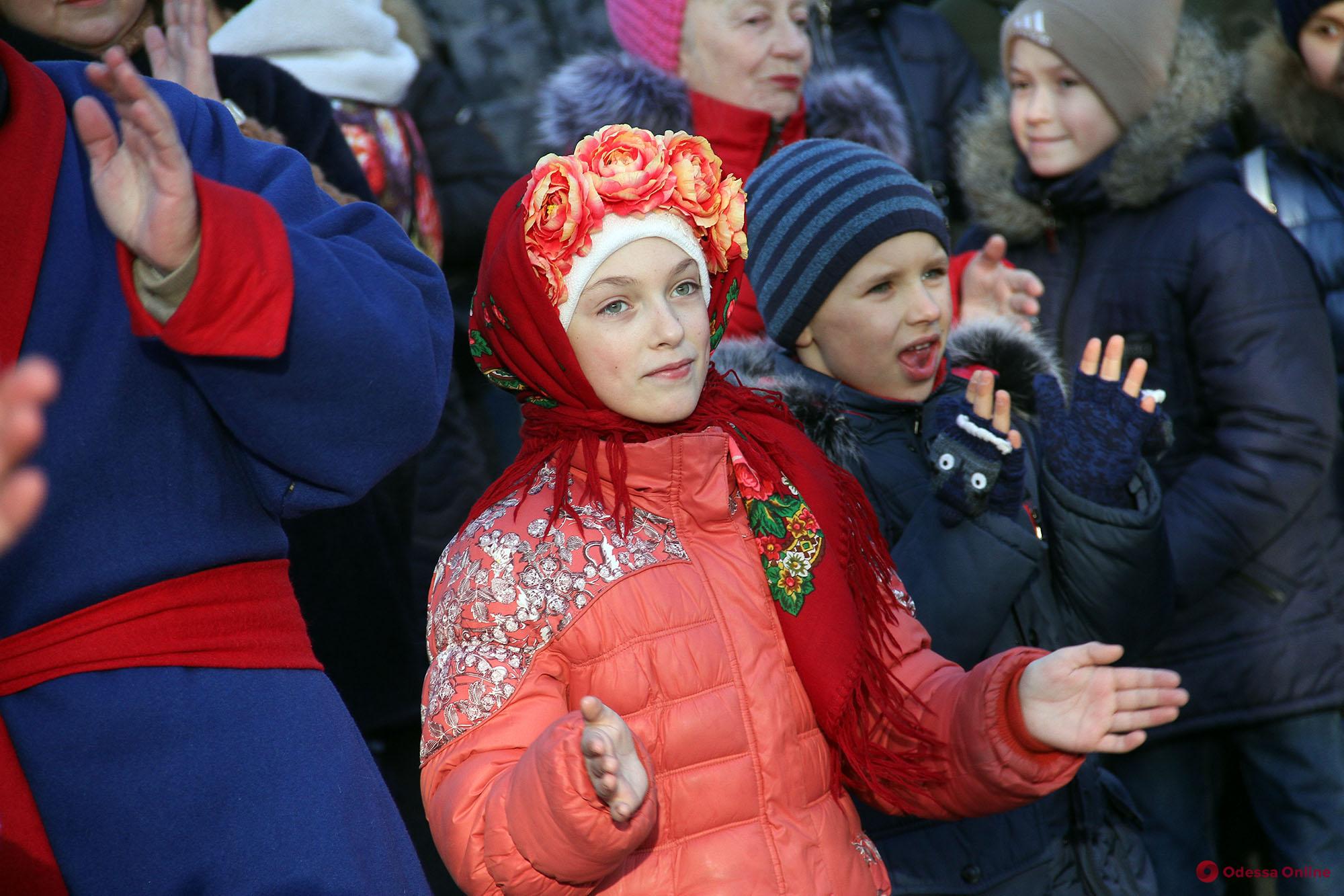 В одесском Горсаду проходит рождественский фестиваль (фото)