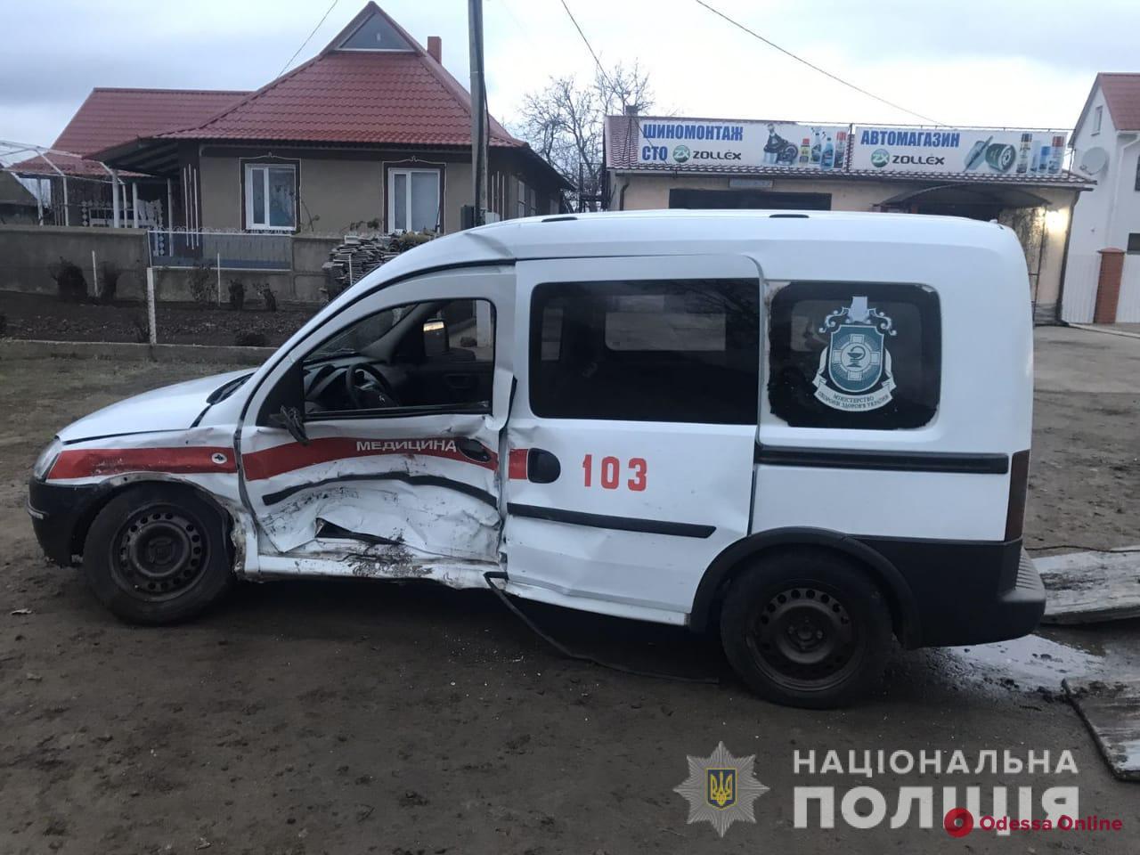 В Одесской области в ДТП погиб водитель «скорой»