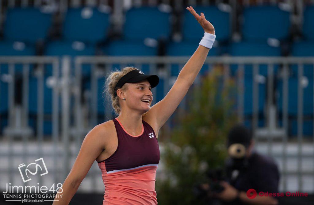 Теннис: 19-летняя одесситка впервые в карьере сыграет в финале турнира WTA Premier