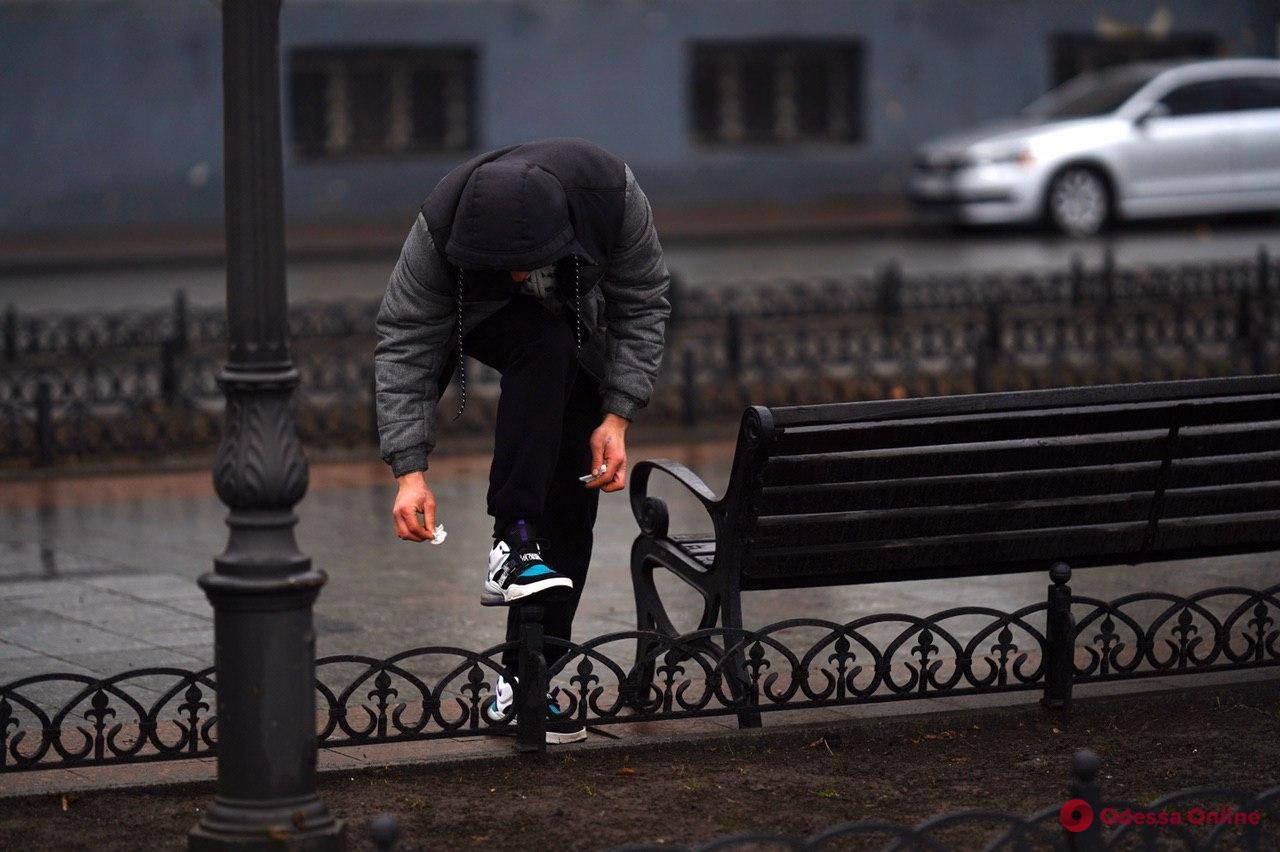 «Осенний» январь в Одессе (фоторепортаж)