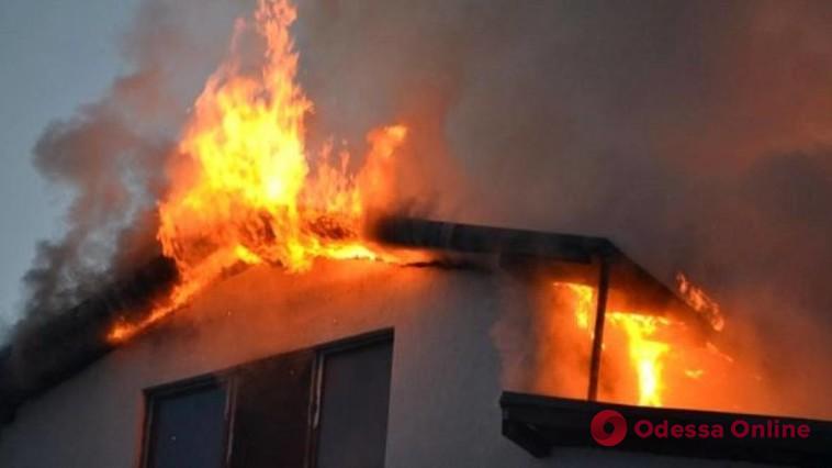 Житель Одесской области погиб во время пожара в частном доме