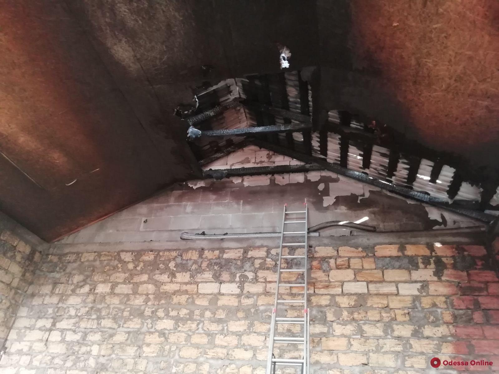 Житель Одесской области пострадал при пожаре в своем гараже