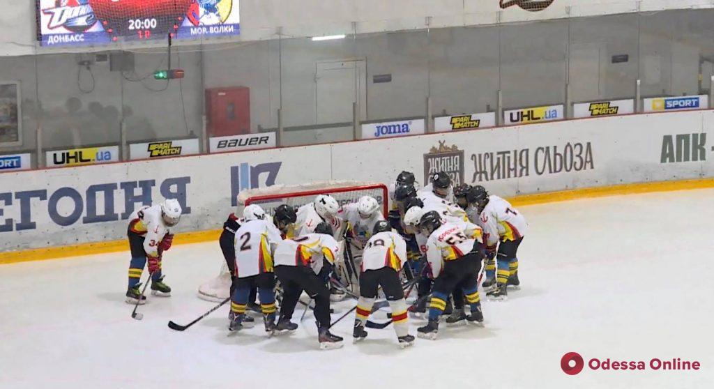Хоккей: одесские «Морские волки» обменялись победами с «Донбассом»