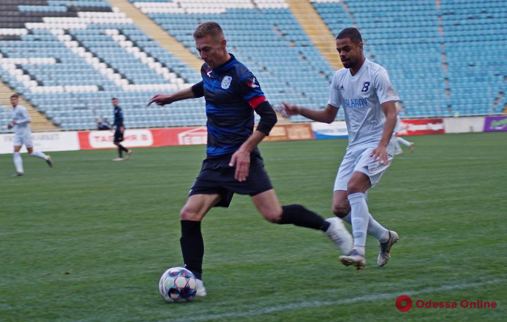 Футбол: одесский «Черноморец» проиграл на своем поле зарянским «Балканам» (фоторепортаж, видео)