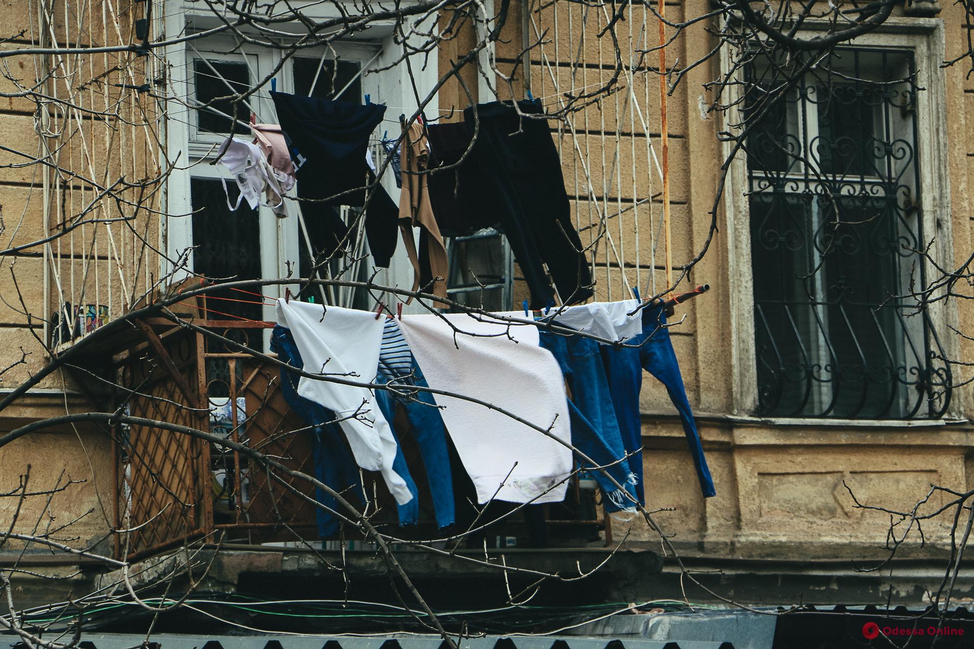 Ветреный день в Одессе (фоторепортаж)