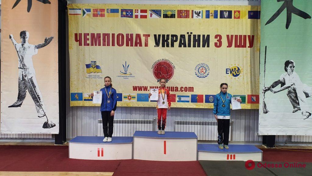 Ушу: сборная Одесской области завоевала шесть десятков медалей чемпионатов Украины
