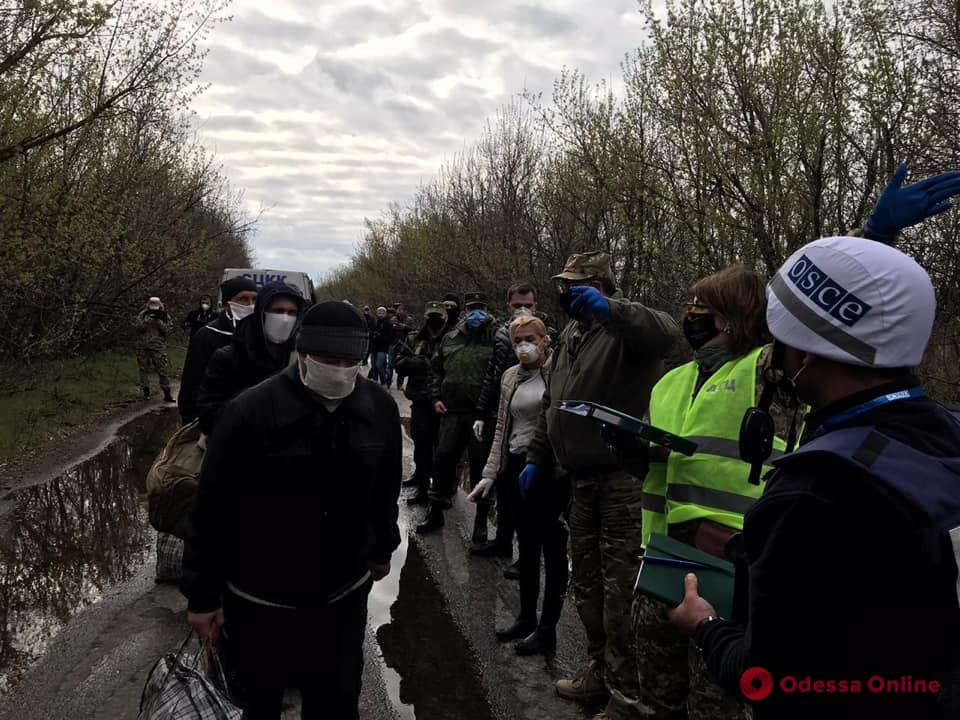 Освобождены 20 украинцев, которые были в плену на оккупированных территориях