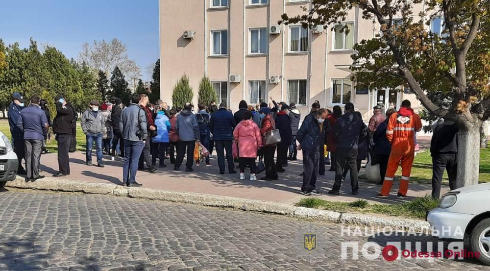 В Белгороде-Днестровском предприниматели митинговали против закрытия центрального рынка