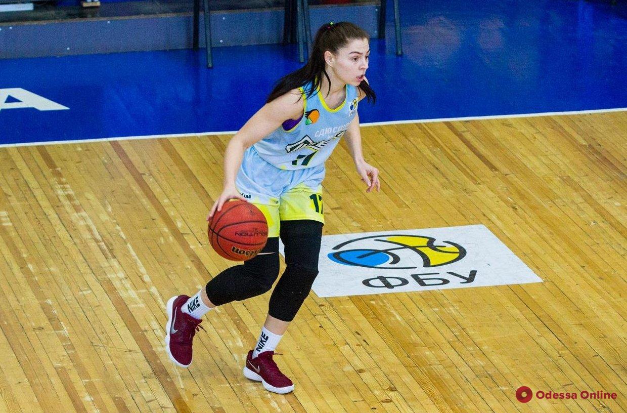 Одесская баскетболистка продолжит карьеру в составе амбициозного дебютанта украинской Суперлиги