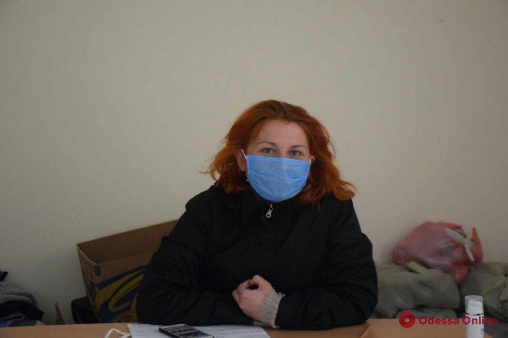 Одесситка открыла на Ленпоселке волонтерский штаб, где помогают всем нуждающимся