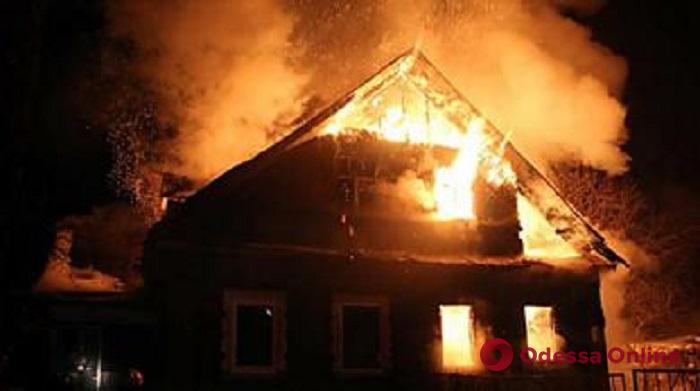 В Одесской области во время пожара в частном доме погиб мужчина