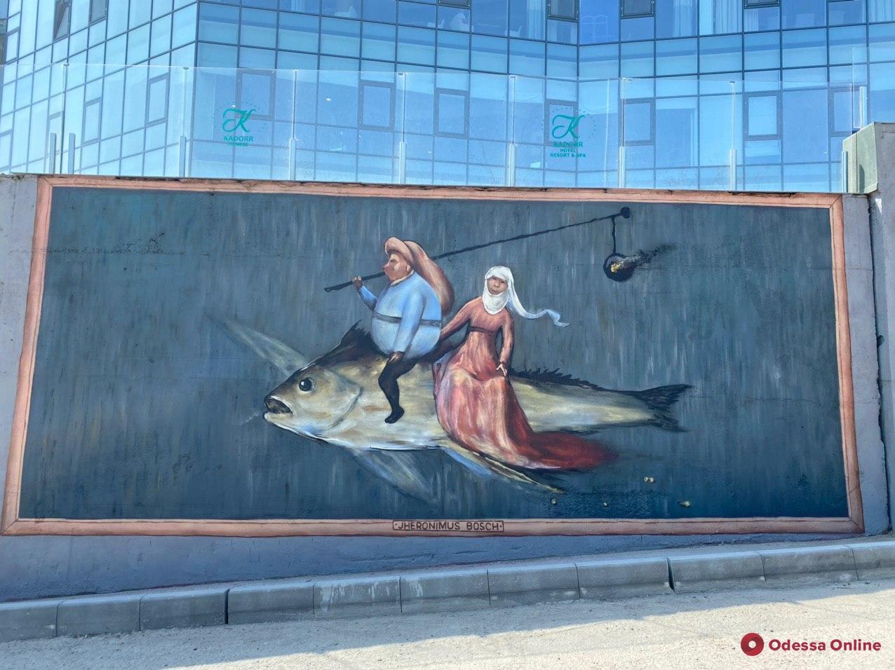 Босх, Пикассо и Дали: одесская картинная галерея под открытым небом почти готова (фото)