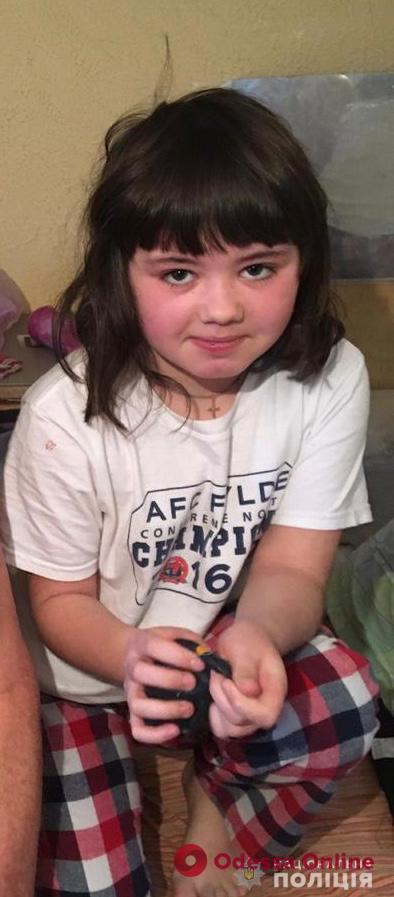 Пропавшую под Одессой 10-летнюю девочку разыскали