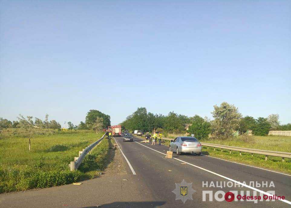 В ДТП на трассе Одесса—Южный погиб мотоциклист