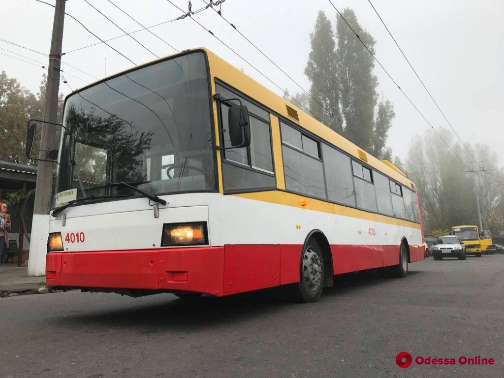 Одесса: закупка новых электробусов откладывается из-за нехватки средств
