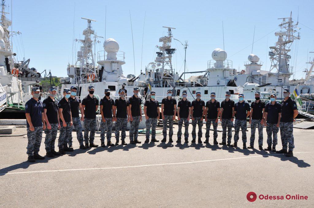 Будущие морские пограничники начали первую стажировку в Одесском отряде морской охраны