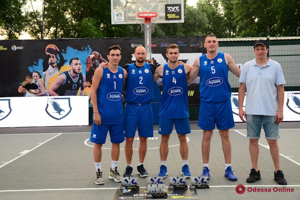 Одесские команды – в числе победителей и призеров этапа чемпионата Украины по баскетболу 3х3