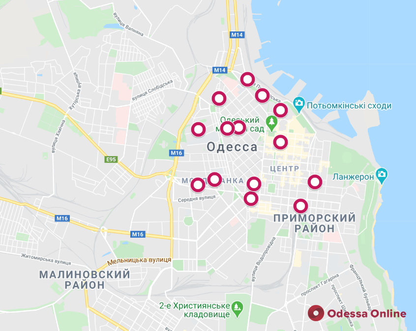 Одесса: ГАСК создал интерактивную карту строек