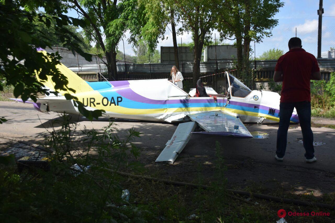 Одесса: падение самолета «Дельфин» могло произойти из-за ухудшения самочувствия пилота