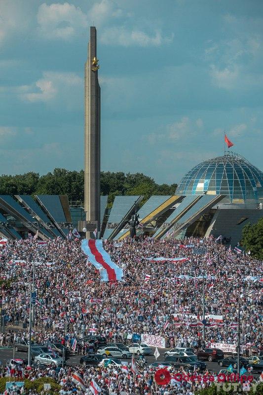 В Беларуси проходит самый масштабный в истории марш свободы