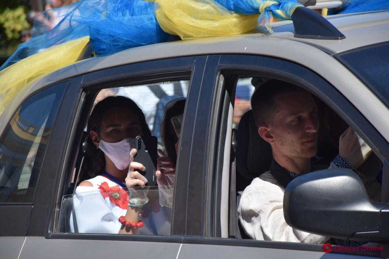 В Одессе прошел автопробег ко Дню Независимости (фото)