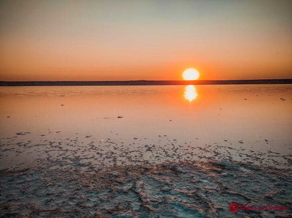 Космические пейзажи вечернего Куяльника (фоторепортаж)