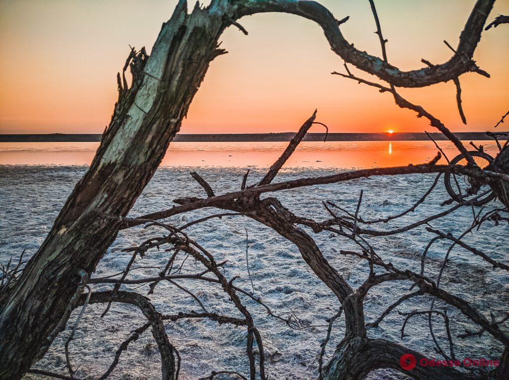 Космические пейзажи вечернего Куяльника (фоторепортаж)