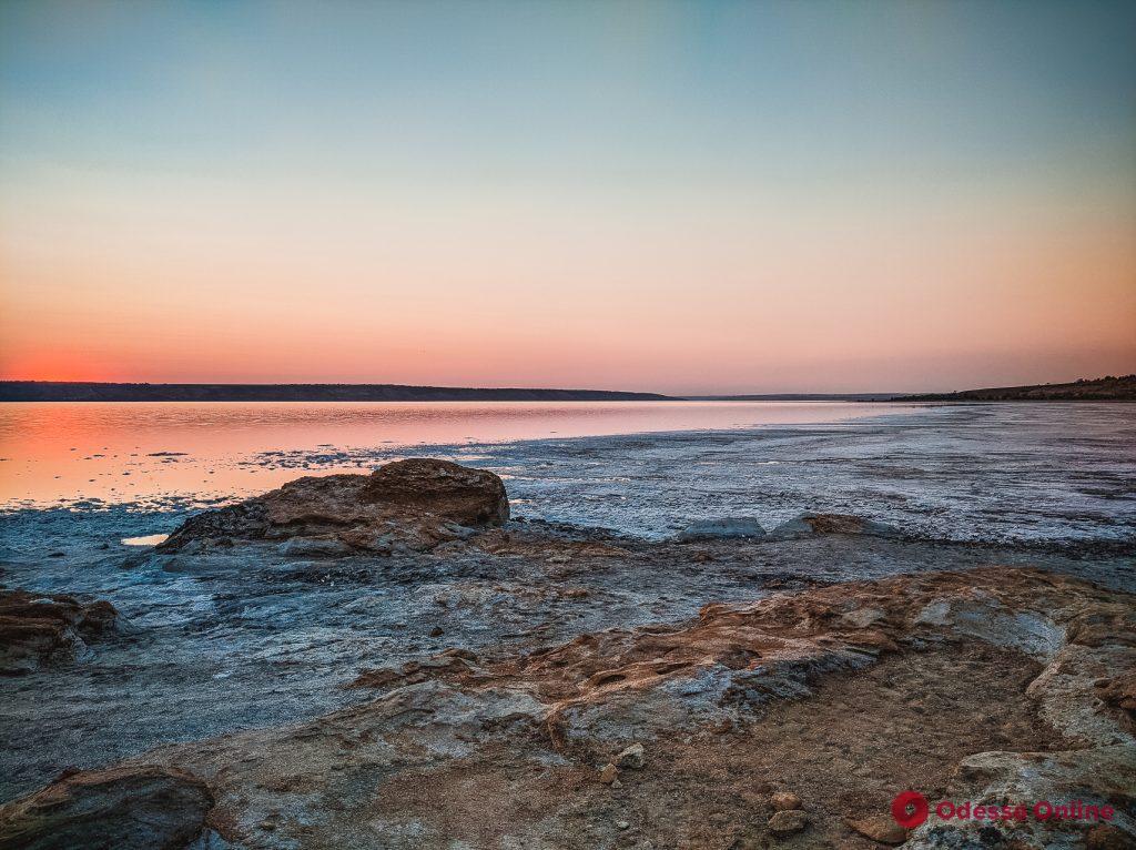 Космические пейзажи вечернего Куяльника (фоторепортаж)