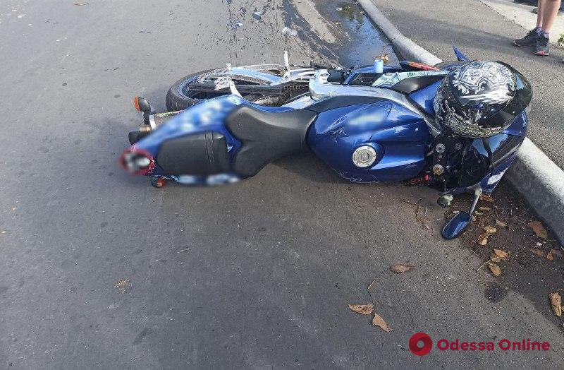 В Одесской области в ДТП пострадал мотоциклист